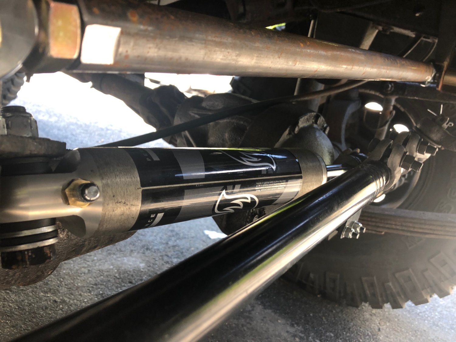 Fox Racing Shox 98524072 2.0 Performance Series IFP Steering Stabilizer for 8406 Jeep